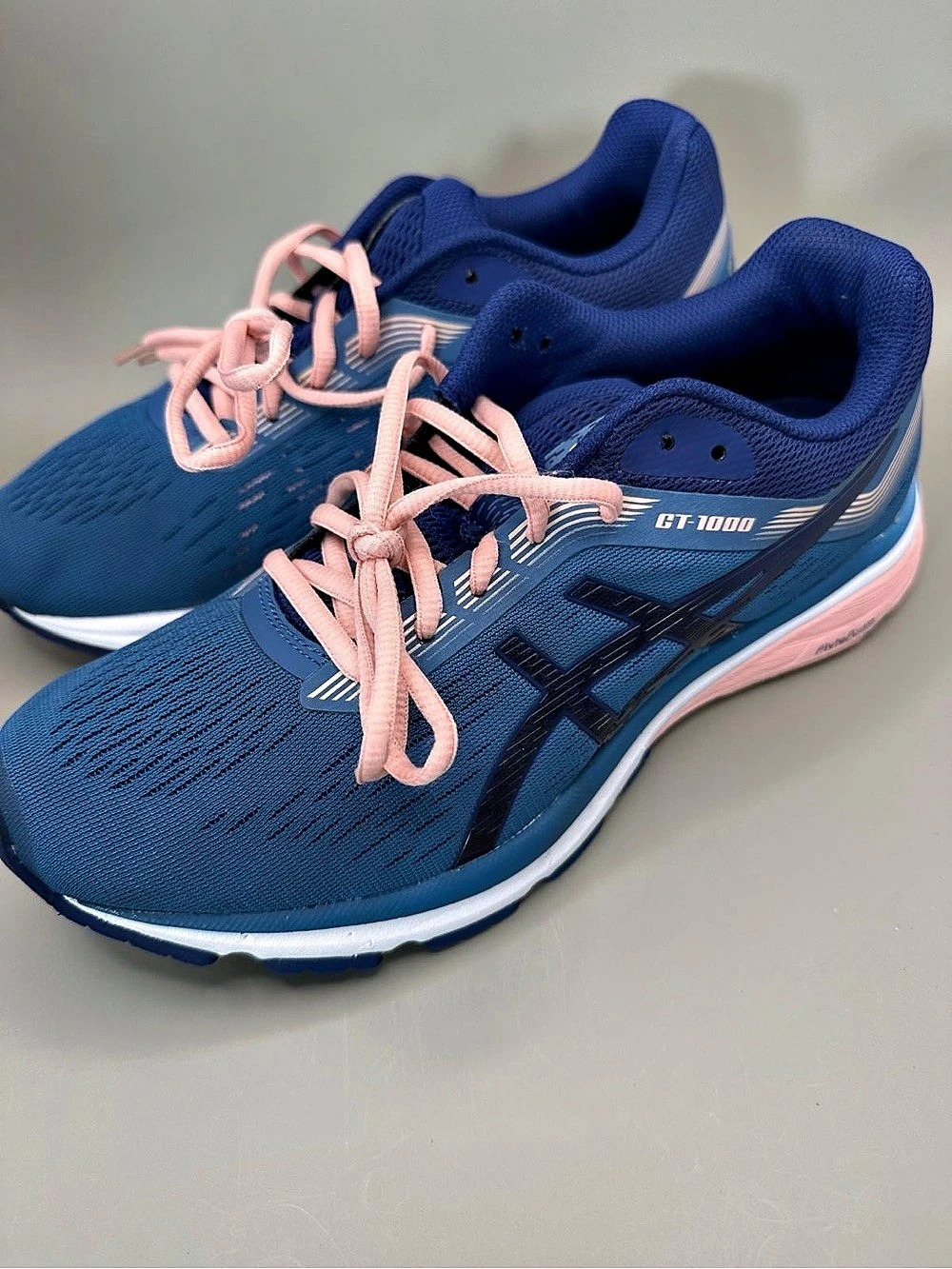 ASICS GT-1000 10 Women's Running Shoes Blue & Pink US 9.5